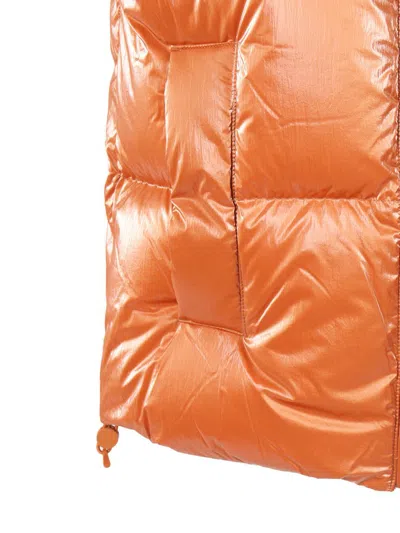 K-way Thille Padded Gilet In Orange