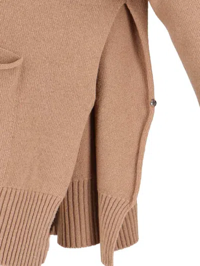 Ma'ry'ya Virgin Wool And Cashmere Sweater In Neutral