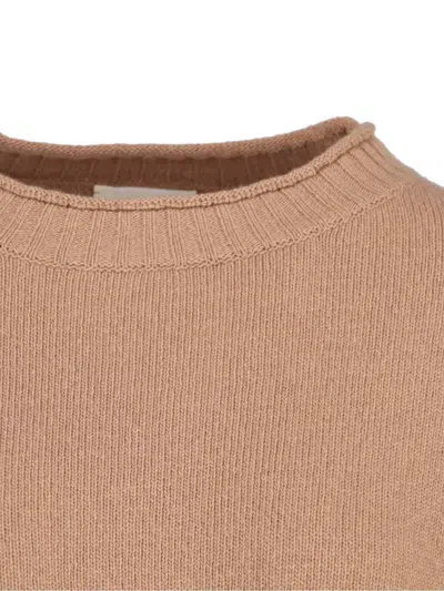 Ma'ry'ya Virgin Wool And Cashmere Sweater In Neutral
