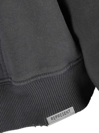 Represent Man Black Knitwear In Gray