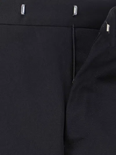 Pt Torino Virgin Wool Pants In Black