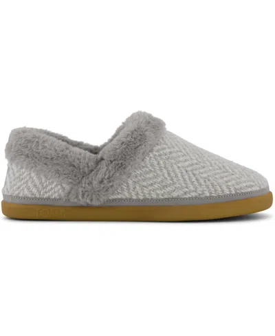 Toms Women's Womens Oslo Convertible Slipper Drizzle Herringbone In Gray