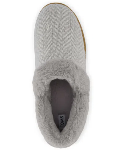 Toms Women's Womens Oslo Convertible Slipper Drizzle Herringbone In Gray