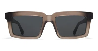 Mykita Logo Sunglasses In Brown