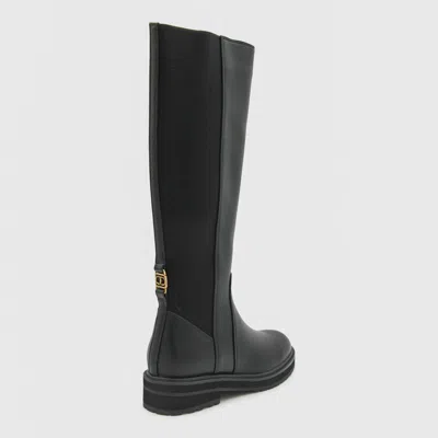 Twinset Boots Blacks And Greys In Black