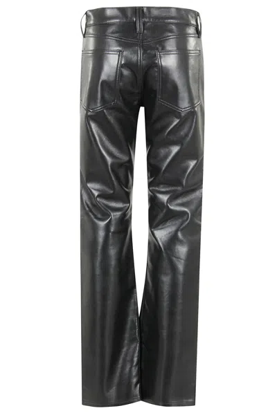 Agolde Low Rise Slim In Black