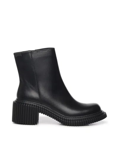 Camper 70mm Pix London Ridged-sole Boots In Black