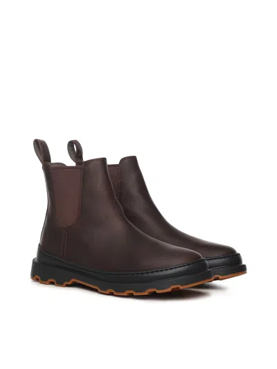 Camper Brutus Ankle Boots In Brown