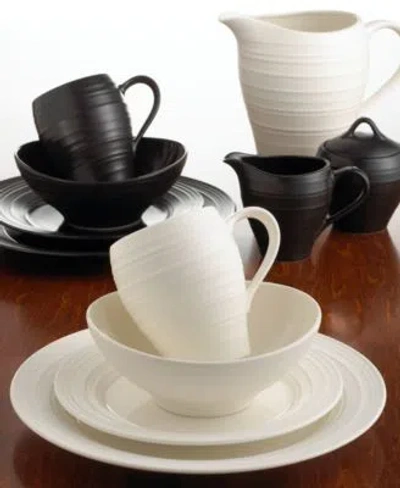 Mikasa Dinnerware Swirl Collection In Black