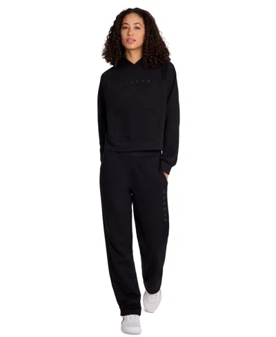Reebok Women's Straight Leg Sweatpants In Black