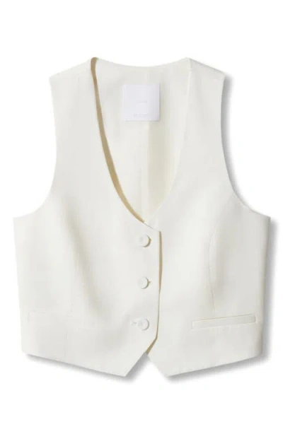 Mango Crop Vest In White