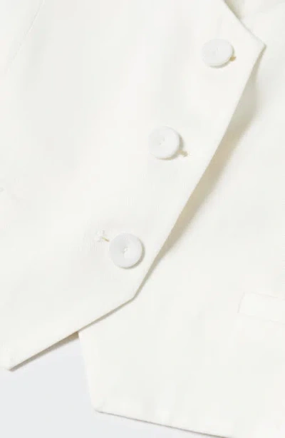 Mango Crop Vest In White