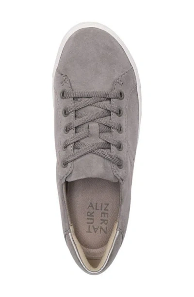 Naturalizer Morrison Lace Up Sneakers In Gray