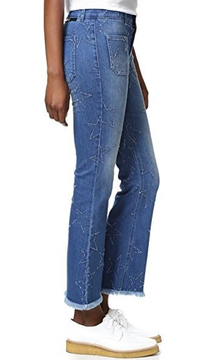 Shop Stella Mccartney Skinny Kick Jeans In Deep Blue