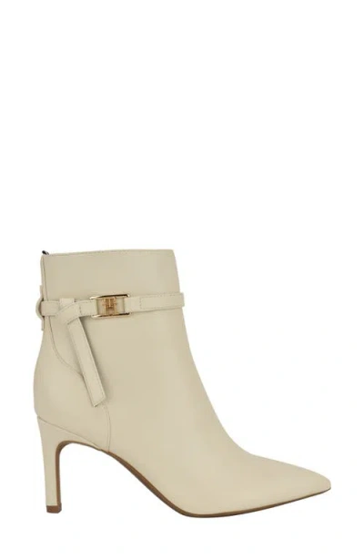 Tommy Hilfiger Twjorine Womens Logo Manmade Ankle Boots In Neutral