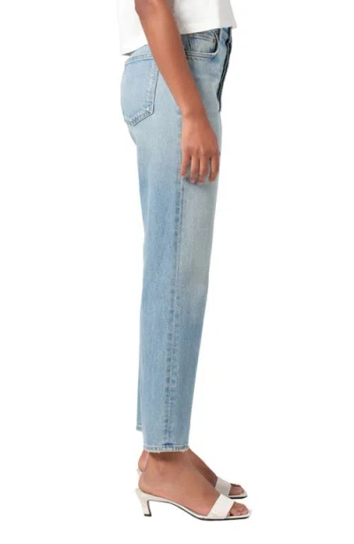 Agolde Pinch Waist Kick Jeans In Blue