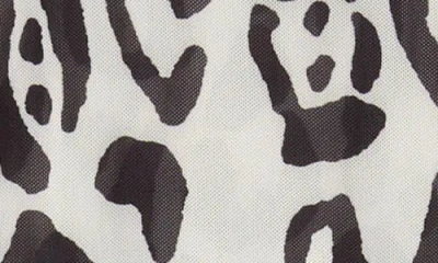 Afrm Pru Mesh High-low Crop Top In Black