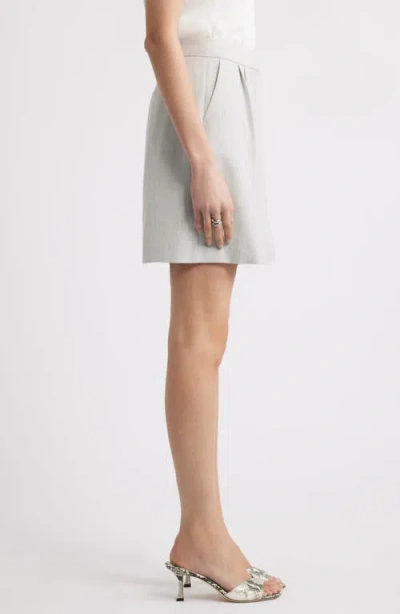 Nordstrom Pleat Front Trouser Shorts In Gray