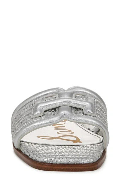 Sam Edelman Irina Slide Sandal In Silver