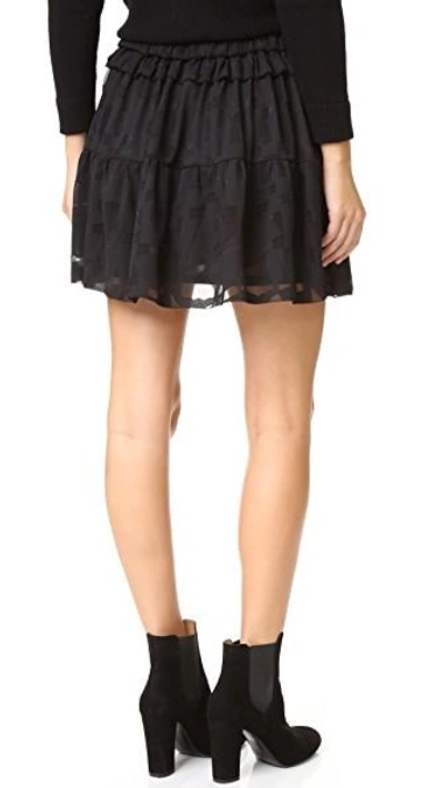 Shop Iro Carmel Skirt In Black