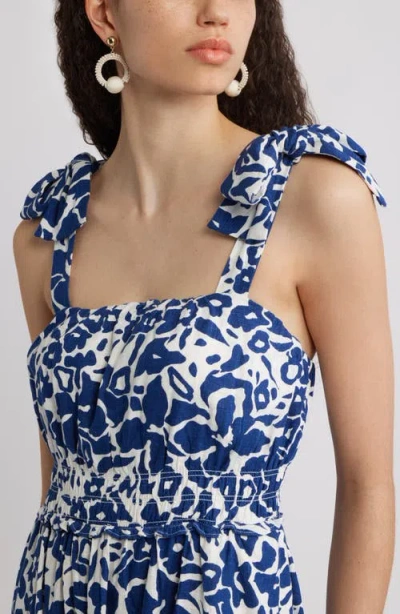 Chelsea28 Tie Strap Floral Print Maxi Dress In Multi