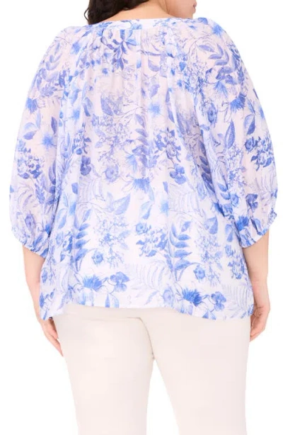 Halogen ® Raglan Balloon Sleeve Top In White