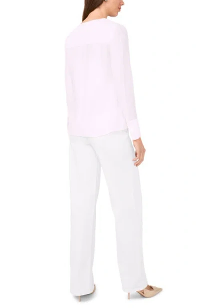 Halogen ® Tie Front Top In White