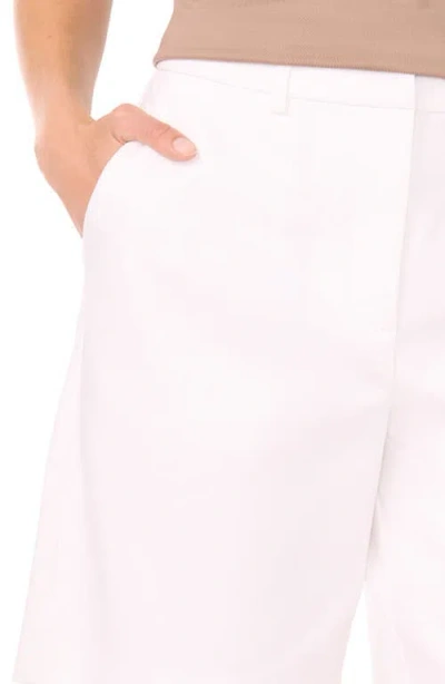 Halogen ® Tailored Bermuda Shorts In White