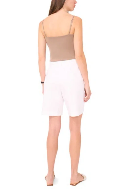 Halogen ® Tailored Bermuda Shorts In White