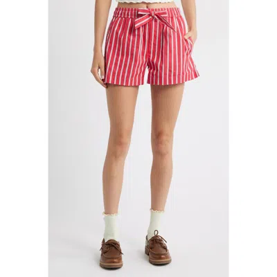 Damson Madder Krissy Boxer Shorts In Red In Multi