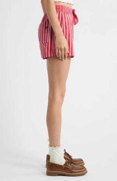 Damson Madder Krissy Boxer Shorts In Red In Multi