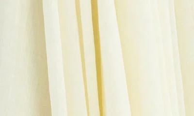 Bardot Arletha Cross-back Gathered Maxi Dress In Yellow