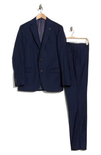 No Ordinary Joe By Ted Baker Jake Solid Wool Suit In Blue