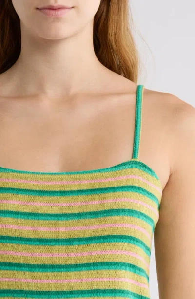 Billabong Mami Wata Stripe Minidress In Multi