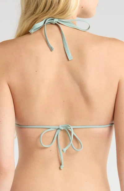 Pacsun Skyrocket Triangle Halter Bikini Top In Multi