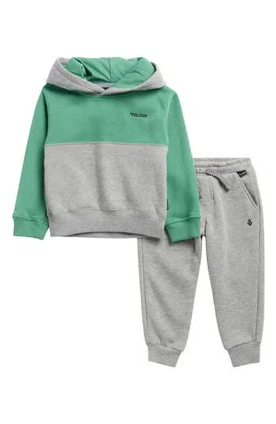 Volcom Fleece Hoodie & Joggers Set In Multi