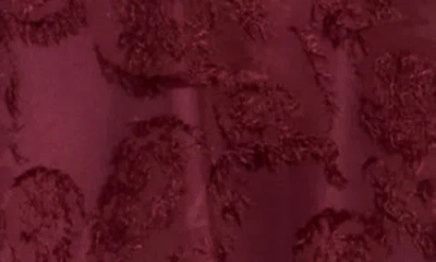 Nordstrom Rack Tie Neck Long Sleeve Top In Burgundy