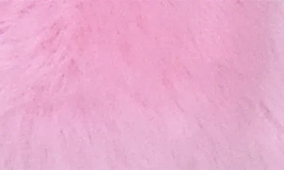 Omg Accessories Kids' Faux Pearl Butterfly Faux Fur Slipper In Multi