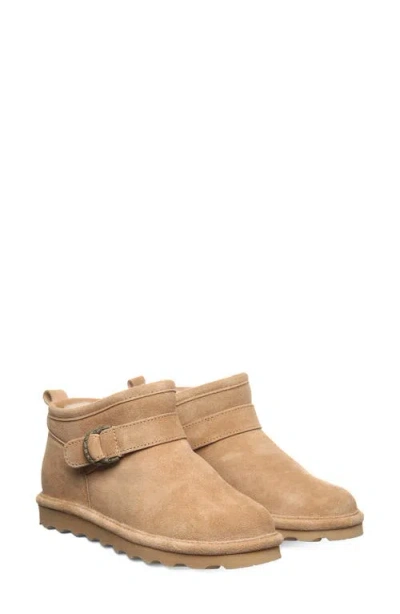 Bearpaw Petite Buckle Boot In Brown