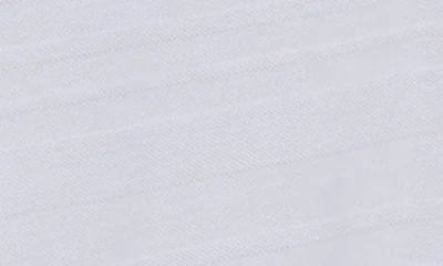 Calvin Klein Stripe Jacquard Knit Polo In White