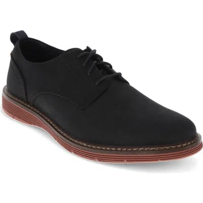Dockers Mens Easedale Dress Casual Lace Up Oxford Shoe In Black