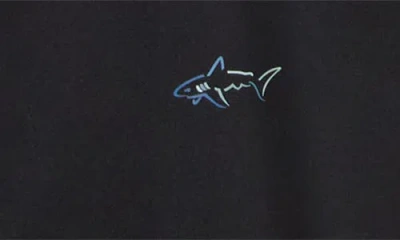 Greg Norman Ottoman Panel Golf Vest In Black