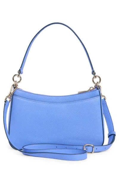 Kate Spade New York Hudson Pebbled Leather Medium Shoulder Bag In Blue