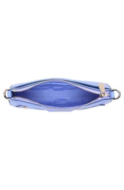 Kate Spade New York Hudson Pebbled Leather Medium Shoulder Bag In Blue