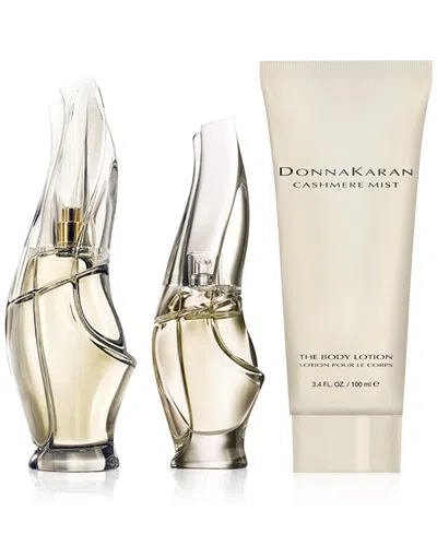 Donna Karan Cashmere Mist Essentials Eau De Parfum Gift Set ($202 Value) In Transparent