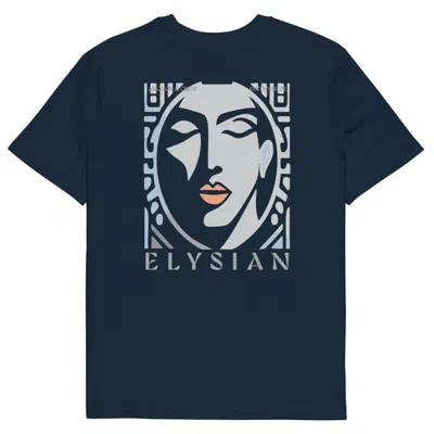 Anchor & Crew Navy Blue Two Elysian Editions Organic Cotton T-shirt - Women In Blue