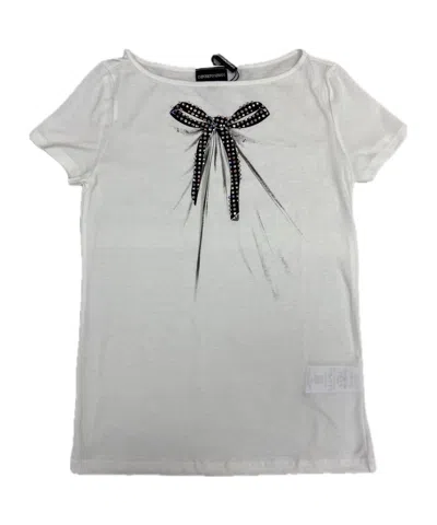 Emporio Armani Crew Neck T-shirt In Gray