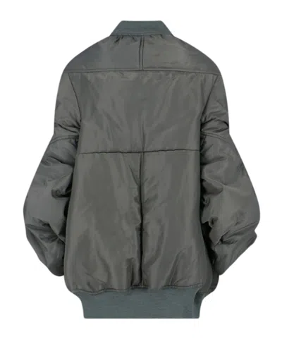 Junya Watanabe Lightweight Nylon Jacket With High Collar And Streamlined Silhouette In Black