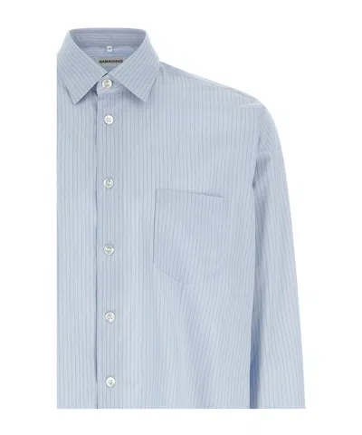 Namacheko Striped Shirt Button-down Collar In Blue