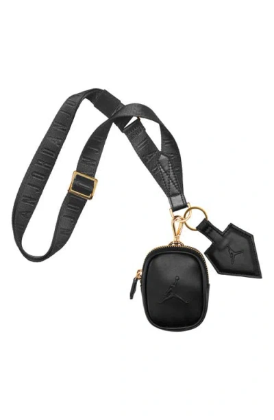 Jordan Trophy Convertible Lanyard In Black